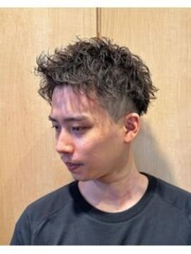 クレアメンズ 横浜能見台(CREA men's) 横浜横須賀メンズカットスパイキーショートツイストピンパーマ