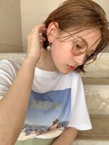 ベル 銀座5丁目店(Belle)&nbsp;前髪長めのショートボブ【銀座】