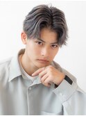 メンズバレイヤージュメンズカットメンズサロンセンターパート