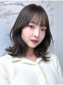 韓国ヘア名古屋ハイレイヤー顔まわりカット前髪ボブタッセル小顔