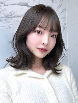 シーテ(Ciete) 韓国ヘア名古屋ハイレイヤー顔まわりカット前髪ボブタッセル小顔