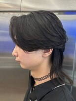 自然な毛流れでラフにキマるセンターパート×ニュアンスパーマ