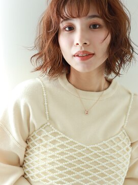 アイナミ ウィズ テトテ(AINM with tetote) 【 AINM 】前髪パーマ / 大人ボブ