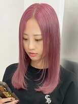 ウィコ 新宿(WICO)&nbsp;ペールピンク[新宿駅/ワンレン/ダブルカラー/小顔]