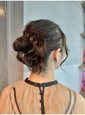 【ボブアレンジ】結婚式/二次会/同窓会/銀座/有楽町/ヘア