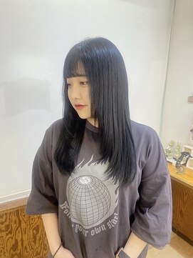 アトリエマイ 西新井東口店(MAI) 顔まわりレイヤー×blueblack