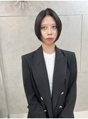 くびれショートデジタルワンカールパーマ