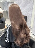 ブリーチなしで出来るヘーゼルベージュ♪10代20代30代