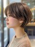 【白髪染めも可】カット＋高彩度カラー＋トリートメント ￥11000  