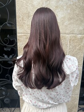 ティンク 横浜(Tink) 色気溢れるプラムカラー/Tink横浜　小林　あかり