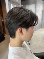 バディ 中野駅前店(BUDDY)&nbsp;メンズレイヤー×センターパート【中野美容室/メンズカット】