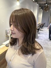 リタ(rita.) 大串弥生◎レイヤーロブ/ベージュ