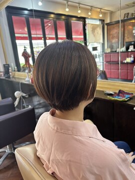 シャンプーボーイアネックス(SHAMPOO BOY Annex) 大人可愛いボブ20代30代40代セミロング◎長崎/佐世保