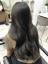 アマトウキョウスマートサロン(AMA TOKYO×Smart Salon) ダークグレー アッシュグレー 透明感カラー