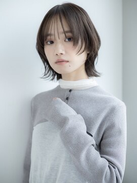 マカロン 会津若松 FA town店(MACARON) クラゲヘアー/小顔に見せるヘア/ココアベージュ/会津100