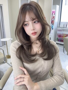 ノエラ(NOELA) 韓国ヘア/レイヤーカット/顔周り/髪質改善/ベージュカラー