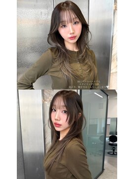 リリー(Lilley) ハッシュカット×小顔レイヤー×韓国風巻き×髪質改善