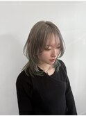 ブリーチオンカラー