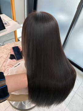 ロンドメリア 天神大名店(Lond Melia) 着物ヘア/大人ガーリー/ダークアッシュ/似合わせカット