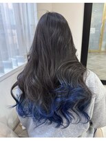 ラピス 名古屋駅前店(Lapis) オーシャンブルー/裾カラー