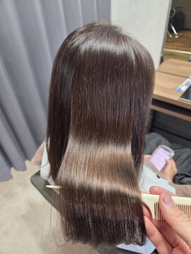 テーラヘアー 土気あすみが丘店(TELA HAIR) 髪質改善ストレート×セミディ