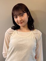 テテ ニコ(tete nico)&nbsp;【大前晴奈】ミルクブラウンダークパープル夏