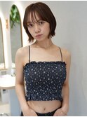 20代30代40代50代◎外ハネ コンパクトボブ 前髪 海老名 美容室