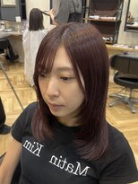 アルター(aL ter)&nbsp;顔まわりレイヤー［ハッシュカット/グレージュ/鎌取］長野歌穂