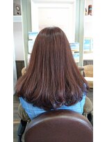 ヘアサロンアンドリラクゼーション マハナ(Hair salon&Relaxation mahana) 広がりにくいAラインのセミロング！