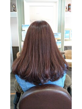 ヘアサロンアンドリラクゼーション マハナ(Hair salon&Relaxation mahana) 広がりにくいAラインのセミロング！