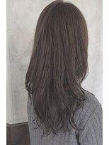 レセ 南柏店(Laissez)&nbsp;毛先ゆるめパーマ×アッシュグレー/透明感カラー/レイヤーカット