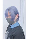 ブルーシルバー×ボブ