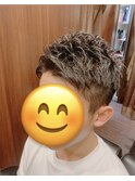 コンマヘア/アップバング/メンズカット/理容室/床屋/田町/