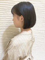 モリオ フロム ロンドン サッポロファクトリー店(morio FROM LONDON)&nbsp;【morio】札幌ボブ　黒髪ナチュラルボブ