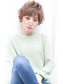 透明感ラベンダーカラーイメチェンショート 1205