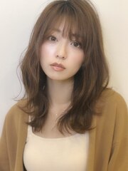 《Agu hair》肌までキレイに見える◎ふんわりレイヤー