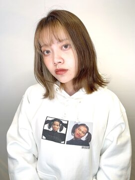 ニューヨークニューヨーク 海老江店(NYNY) 外ハネフェイスフレーミング☆