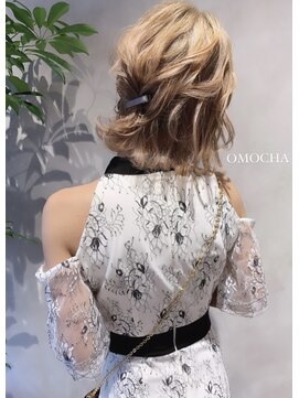 オモチャ(OMOCHA) ボブアレンジ×お呼ばれヘアアレンジ