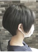【小顔】可愛い丸みのショートボブ