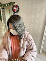 ヘアスタジオ アルス 御池店(hair Studio A.R.S)&nbsp;ハイトーンオリーブカラー