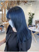 韓国風ブルーブラック