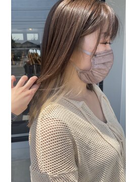 ナンバー(number+) 20代30代大人可愛いイヤリングカラー耳掛けヘアー赤み消し