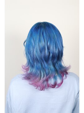 クリップ ジョイント ゴッド(CLIP JOINT GOD) スノーブルー×ピンク