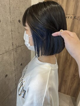 イロ プラス 南田宮店(iro+) 【nanaka】inner×blue color