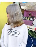 TAL'KE/シルバー×裾カッパー_1140