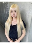 プルエクステ10代20代30代韓国風エクステハイトーンカラー