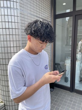 ミュール(meulu-) 無造作波巻きパーマ
