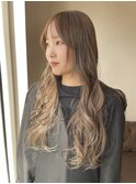 ロングベージュ
