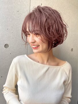 サンド 名古屋(sand) イメチェン/ハッシュカット/レッドブラウン[名古屋栄駅]