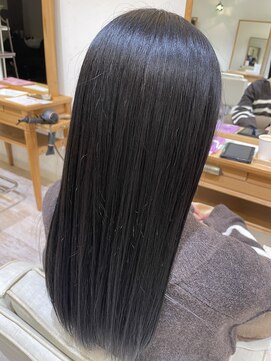 ルシードスタイル リム(LUCIDO STYLE Rim) ブルーブラック×グレー